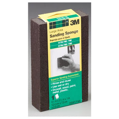 ‎3M General Purpose Sanding Sponge DSMC-ESF-10 2 7/8″ × 4 7/8″ × 1″ Dual Grit Medium/Coarse - Americas Tooling