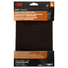 3M Paint and Body Scuff Pad 03193 6″ × 9″ - Americas Tooling