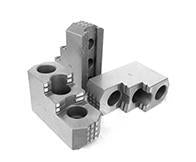 Hard Chuck Jaws - 1.5mm x 60 Serrations - Chuck Size 8" inches - Part #  KT-80HJ2-U - Americas Tooling