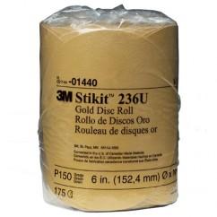 6 - P150 Grit - 236U Disc Roll - Americas Tooling