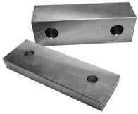 Machined Aluminum Vice Jaws - SBM - Part #  VJ-6A060201MR* - Americas Tooling