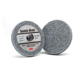 Scotch-Brite Roloc Deburr and Finish PRO Unitized Wheel TR 2″ × 1/4″ x NH 6C MED+ - Americas Tooling