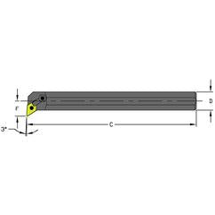 S20T MDUNR3 Steel Boring Bar - Americas Tooling