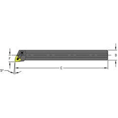 A16S MWLNL3 Steel Boring Bar w/Coolant - Americas Tooling