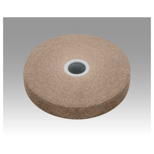 Scotch-Brite EXL Unitized Wheel XL-UW 6A Medium 4″ × 1/4″ × 1/4″ - Americas Tooling