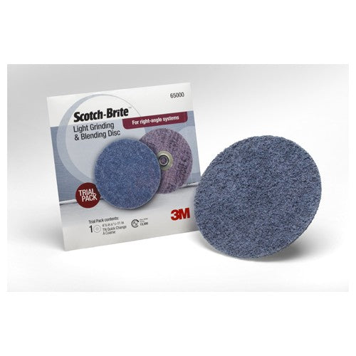 ‎Scotch-Brite Light Grinding and Blending Disc 65000 TN Quick Change 4-1/2″ x NH Super Duty A CRS Single Pack - Americas Tooling