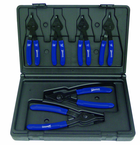 6 Piece - Combination Int/Ext Snap Ring Plier Set - Americas Tooling