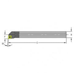 E10S SCLPL3 Solid Carbide Boring Bar w/Coolant - Americas Tooling