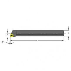 HM12Q SWLCR3 Heavy Metal Boring Bar w/Coolant - Americas Tooling