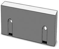 Ultra Quick Change Vice Jaws - SBM - Part #  VJ-6QM22012A-U - Americas Tooling