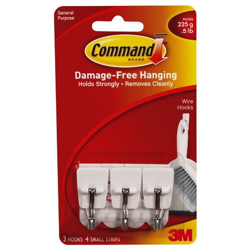 Command Small Wire Hooks 17067-ALT - Exact Industrial Supply