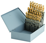 1/16 - 1/2 X 64Ths HSS-Co8% Straight Shank Split Point Drill Set (29Pcs) - Americas Tooling