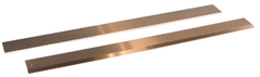 #SE36SSHD - 36" Long x 2-1/16" Wide x 17/64" Thick - Stainless Steel Straight Edge - No Bevel; No Graduations - Americas Tooling