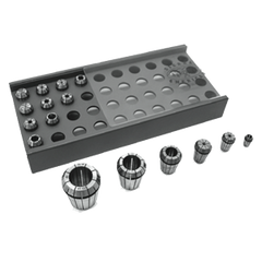 ER-11 Collet Trays - Part #  SIE-SAER-11-40 - Americas Tooling