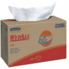 Dry Wipe, WYPALL L30, 9 3/4 in × 10 in, Number of Sheets 120, White - Americas Tooling