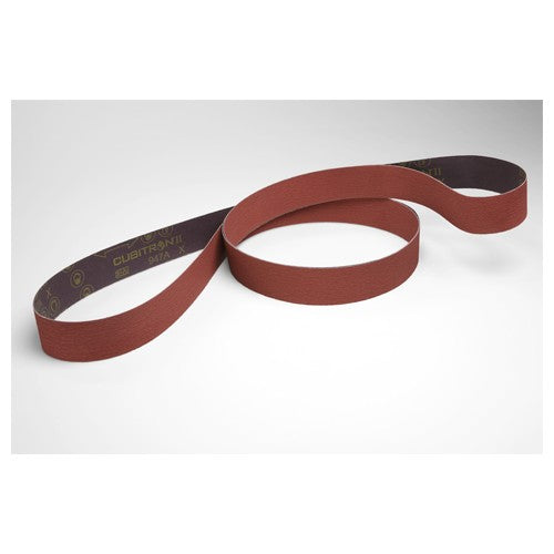 3M Cubitron ll Cloth Belt 947A 80+ X-weight 1″ × 30″ Fabri-lok Single-flex - Americas Tooling